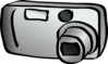 Compact Digital Camera Clip Art